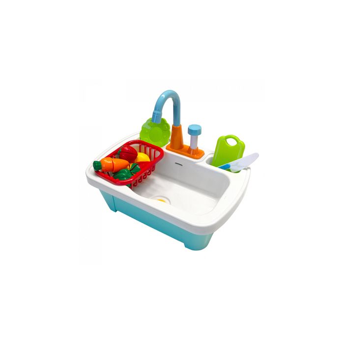 Évier de cuisine Play Time AXI - Jeu éducatif pour enfants - Multicolore - 17 pièces Évier de cuisine Play Time AXI - Jeu éducatif pour enfants - Multicolore - 17 pièces