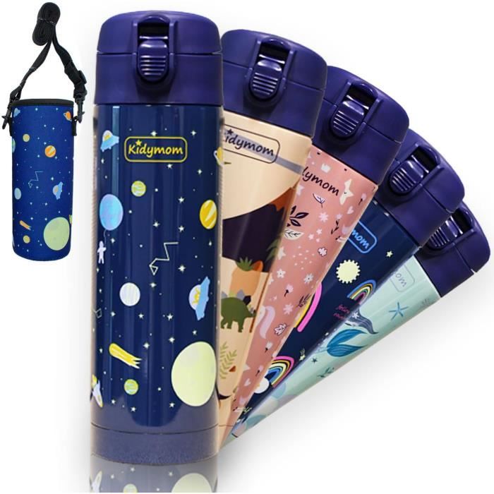 Gourde isotherme personnalisée enfant - Monstres | Etiquettes Folies Gourde isotherme personnalisée enfant - Monstres | Etiquettes Folies