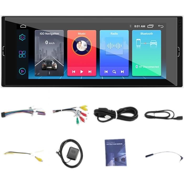 Cadre Radio 2 DIN Pour Renault Trafic 3 (2014-2018) - Façade Tableau De Bord - Compatible Autoradio 9 Pouces GPS Android - 6