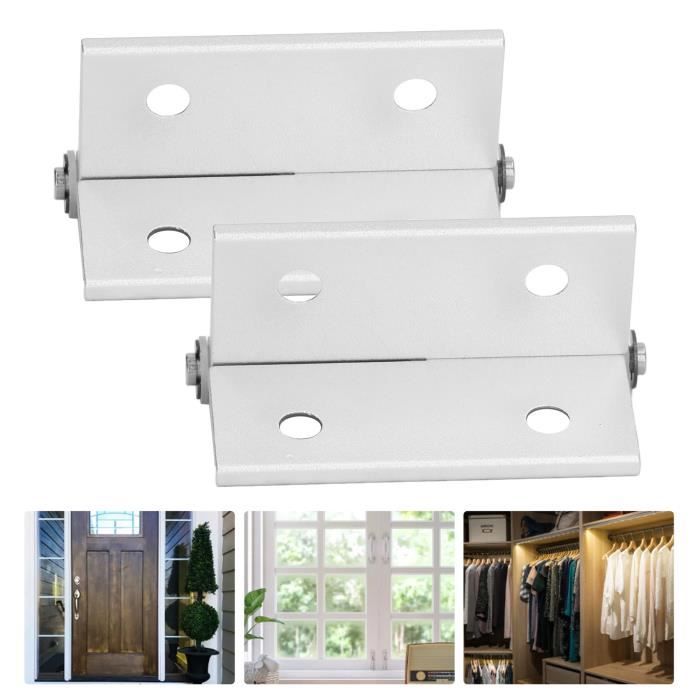 Lot de 2 charnières pivotantes de porte robustes avec capacité maximum
