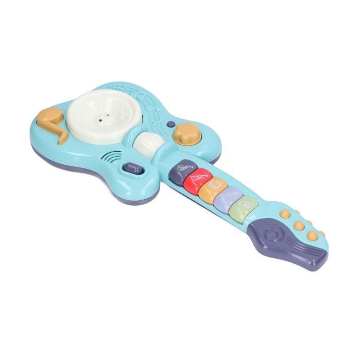 HAWILLOSCH Guitare Jouet Lapin Mignon Pour Enfants – Instrument Musical à Cordes En Plastique Rose, Éducatif Et Ludique Dès 3 Ans