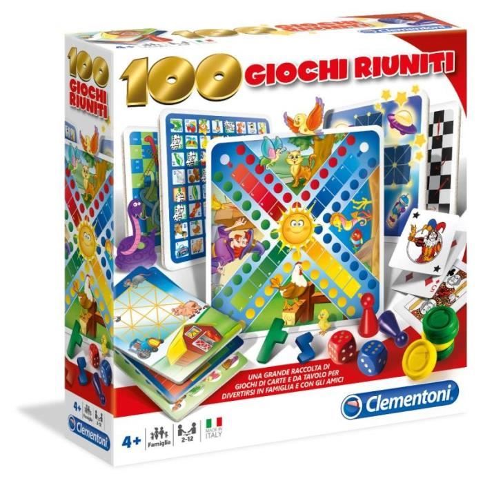 CLEMENTONI 12952 100 JEUX REUNION - Cdiscount Jeux - Jouets