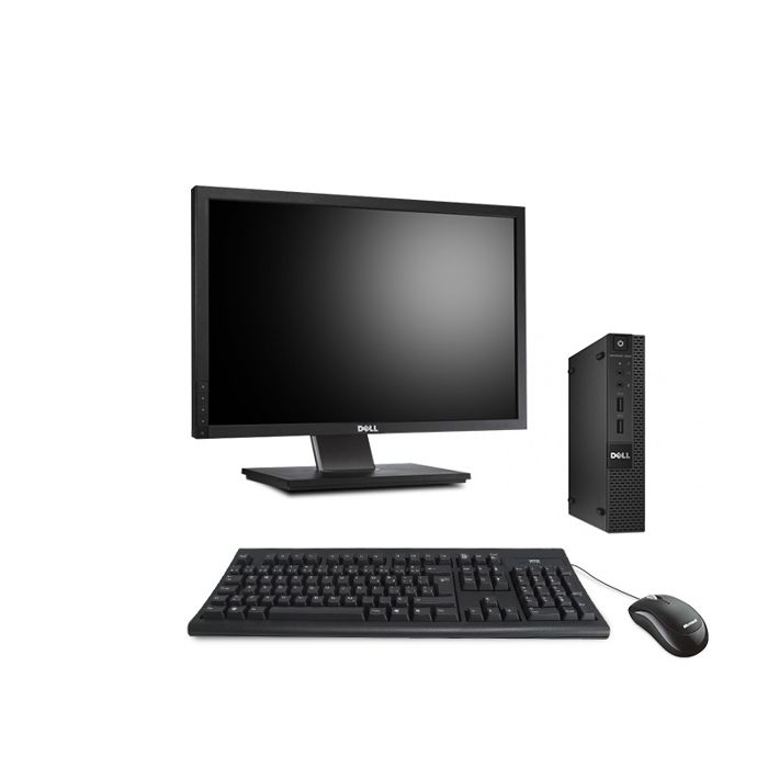 Mini PC Dell OptiPlex 3020 Micro Reconditionné - Intel Core I7-4765T, 8 Go RAM, SSD 240 Go, Windows 11 Pro - 4