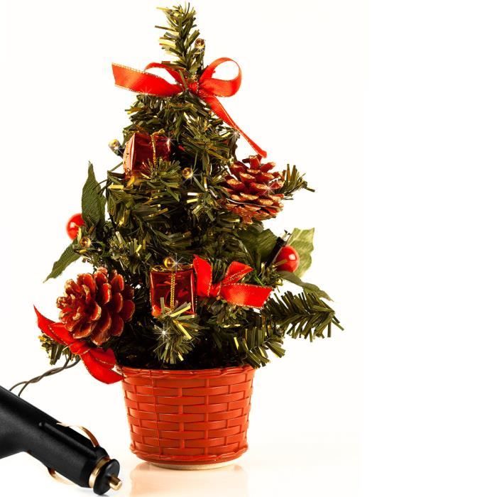 Sapin de Noël auto/voyage LED allumecigare 12V Cdiscount Maison