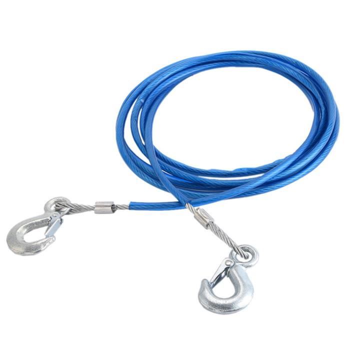 Corde De Remorquage 10 Tonnes – Sécurisée, Réfléchissante, Idéale Pour Dépanner En Extérieur ! - 4