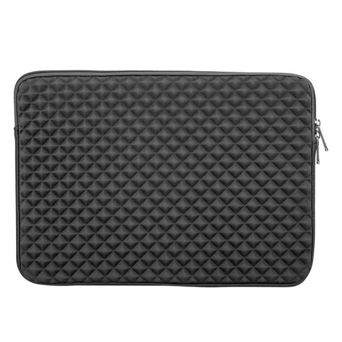 Housse pour ordinateur portable 15,6 pouces Diamond Texture Laptop Sleeve Housse de protection 