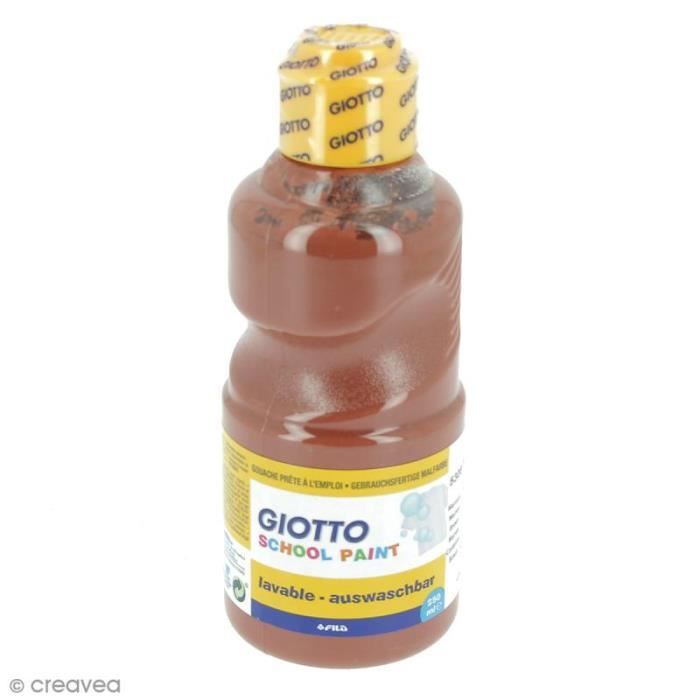 Peinture Giotto Gouache School Paint 250 Ml Marron Cdiscount Beaux Arts Et Loisirs Creatifs Peinture Giotto Gouache School Paint 250 Ml Marron Cdiscount Beaux Arts Et Loisirs Creatifs