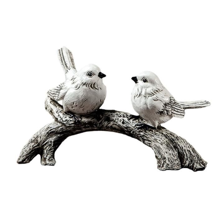 Figurine Oiseau Eames En Résine - Décoration Minimaliste Moderne Pour Salon, Bureau Ou Chambre