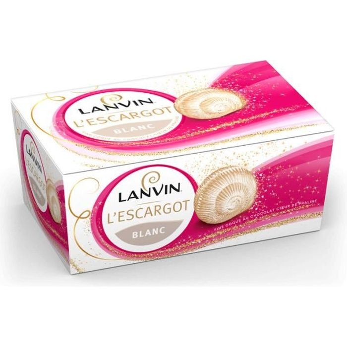 Lanvin L'escargot Chocolat Blanc Ballotin 162g - Cdiscount
