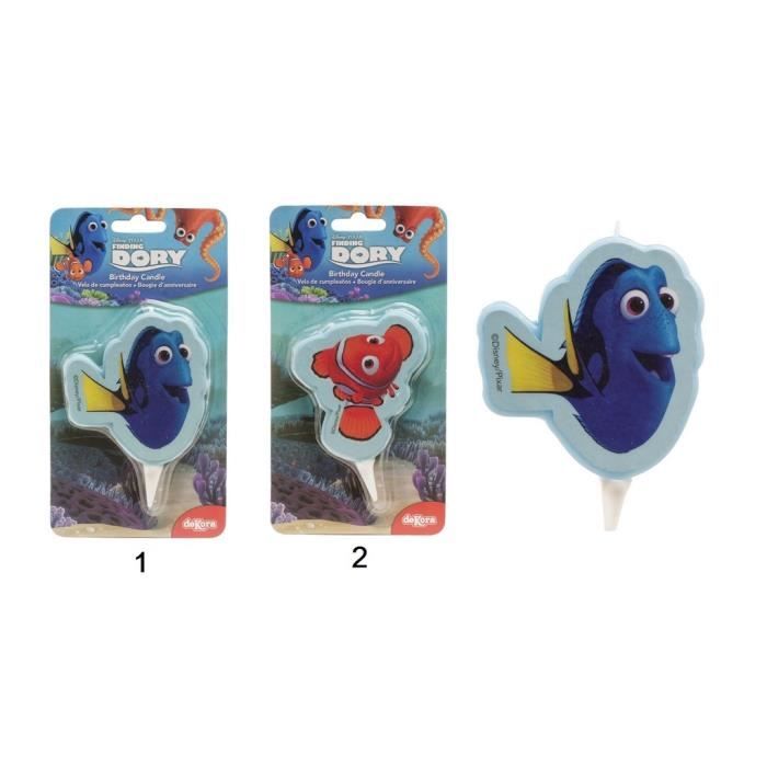 Bougie Le Monde De Nemo Dory Gateau Anniversaire Enfant Mod1 935 Achat Vente Bougie Anniversaire Cdiscount