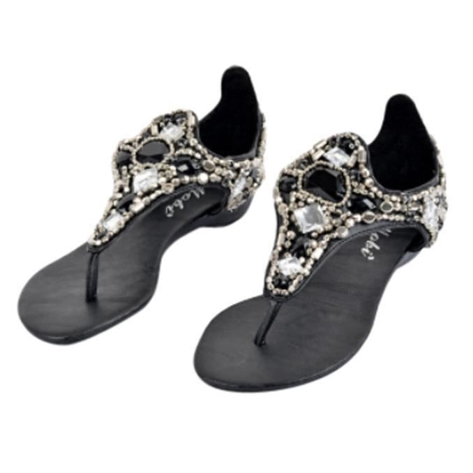 sandale avec diamant
