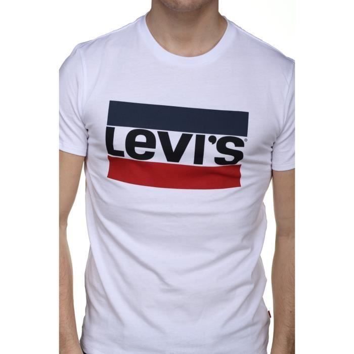 Tee Shirt Levi's Homme Graphic BLANC - Cdiscount Prêt-à-Porter