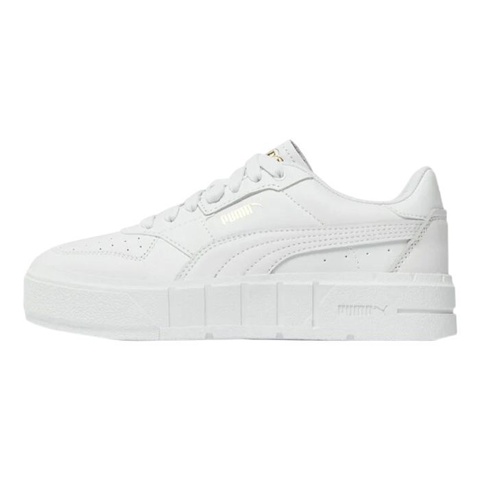 Puma Basket à Lacets Puma Cali Court Lth Wns - Blanc