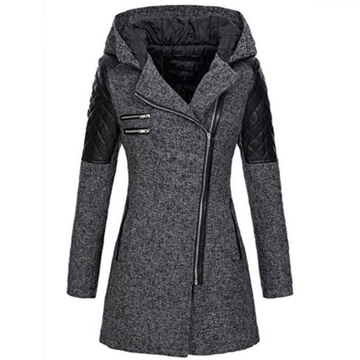 caban hiver femme