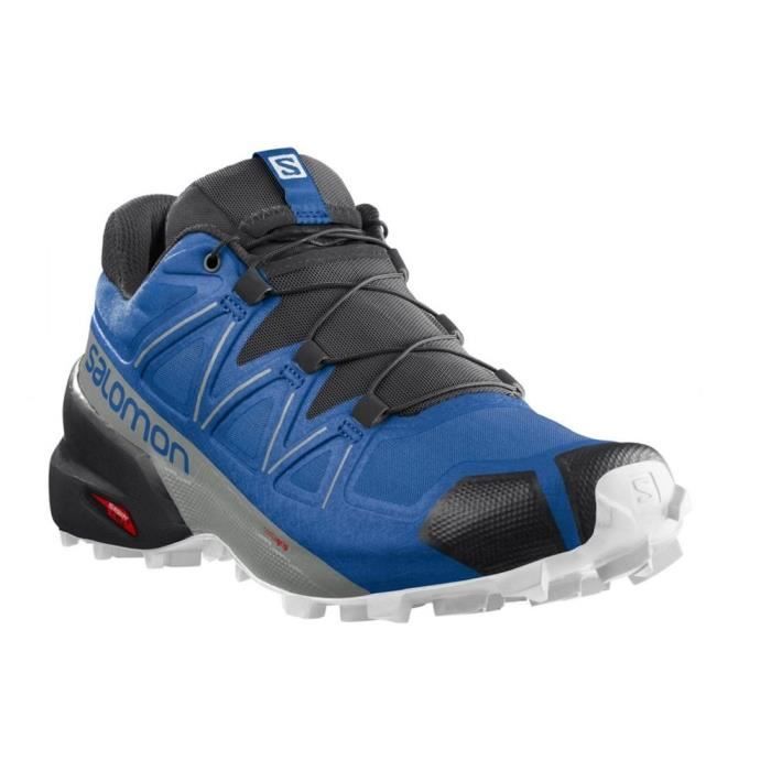 Chaussures de Trail Homme Salomon Speedcross 5 - Noir - Running Régulier