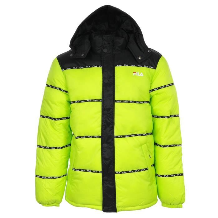 Blouson FILA Tatsuji Puff Jacket Homme Vert clair Automne