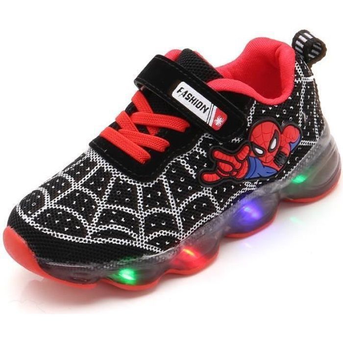 Basket Bebe Garcon SRTUMEY Chaussures LED Enfants Baskets