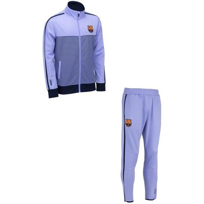Survêtement FC Barcelone Training Fit - Collection Officielle, Polyester, Tailles S-XXL