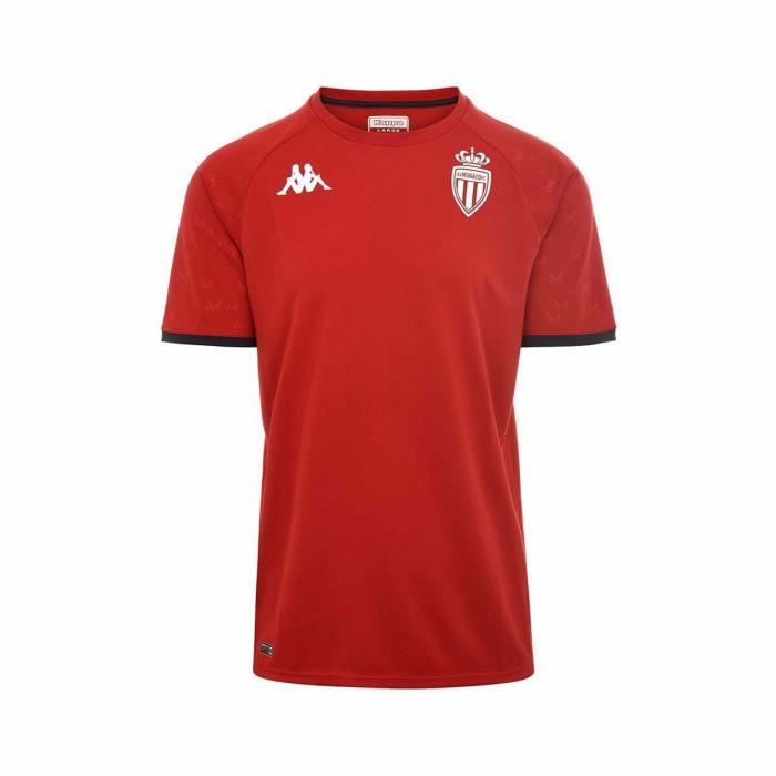 Maillot AS Monaco Domicile 2022-23 – Kappa – Taille XXL – Neuf Avec étiquettes