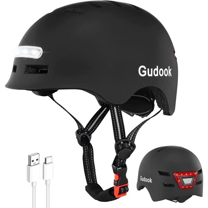 Casque de Vélo Intelligent Résistant avec Feux d