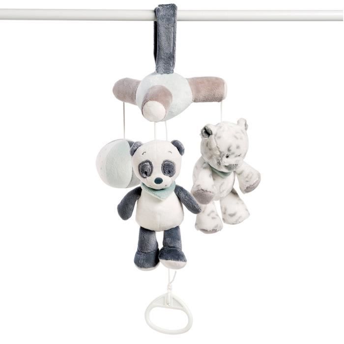 Nattou Mini Mobile Bebe Lea Loulou Hippolyte Cdiscount Puericulture Eveil Bebe