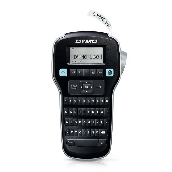 DYMO LabelManager 160, Etiqueteuse portable avec touche d'accès rapides clavier QWERTY