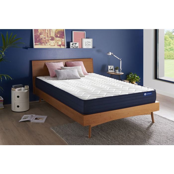 Matelas 180x200 cm Ressorts ensachés et Mémoire de forme - Actiflex Life
