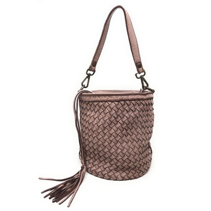 Sac seau rose new arrivals