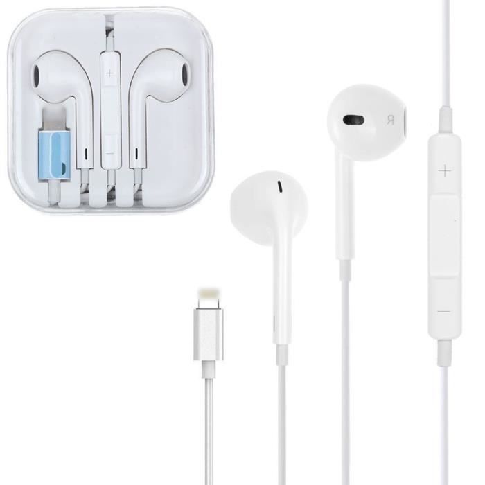 Ecouteurs pour iPhone 14 Pro,Casque pour iPhone 13,Casque antibruit  filaires stéréo HiFi avec Micro et contrôle du Volume intégrés, Compatible  avec iPhone 14/14Plus/14 Pro Max/13/12/X/XS/SE/XR/8/7 : :  High-tech