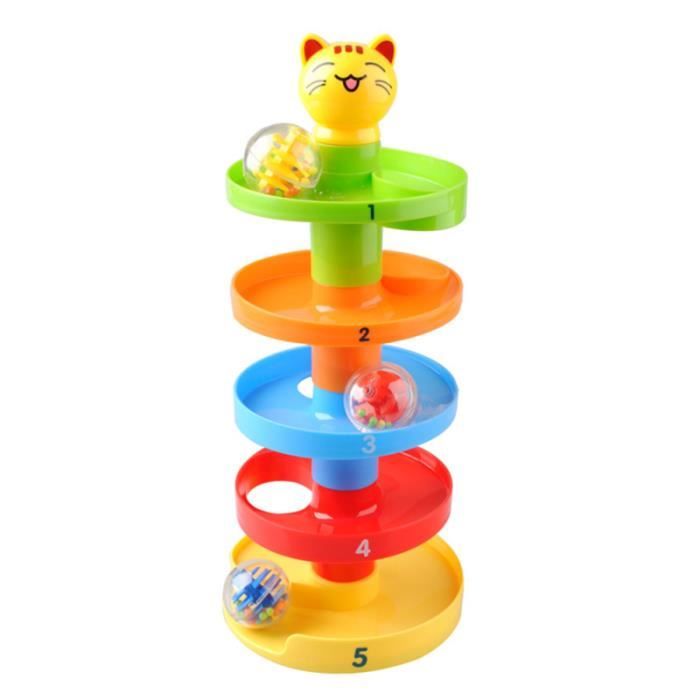 1 Pc Balle Rampe Jouet Pratique Creatif Durable Rouleau Pour Enfant En Bas Age Pour Bebe Table Activite Jouet D Activite Cdiscount Jeux Jouets
