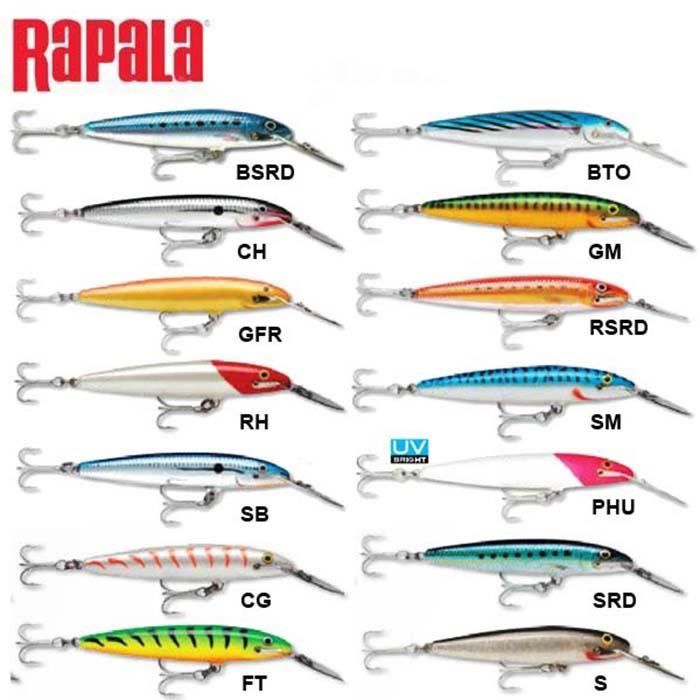 Lot De 22 Leurres De Pêche Rapala & Yo-Zuri Neufs + Hameçons Berkley - Pour Eau Douce