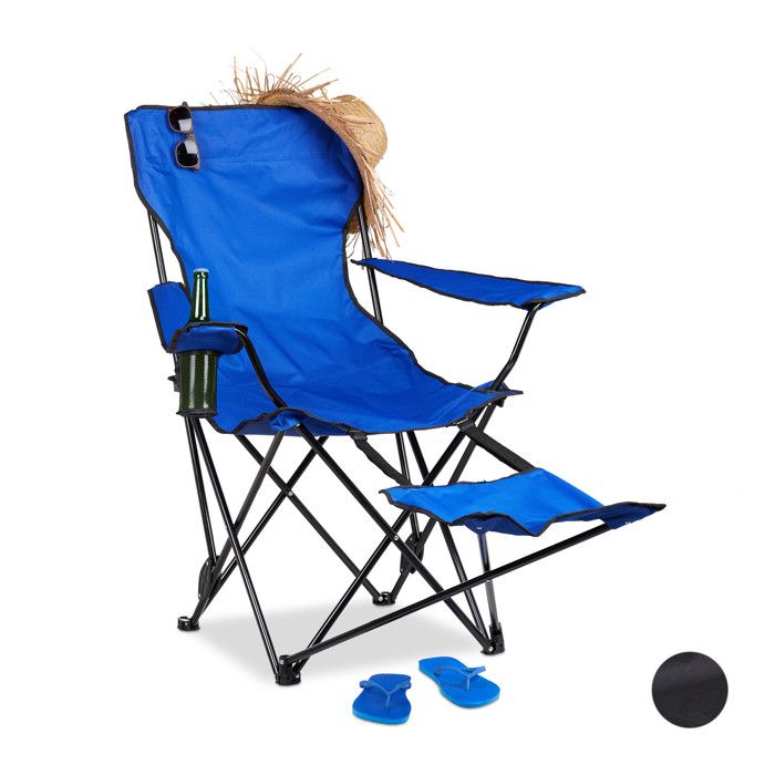 Chaise de camping pliante portable chaise de p/êche si/ège tabouret Camping loisirs pique-nique chaise de plage avec dossier sac de rangement Pesca Iscas Tackle