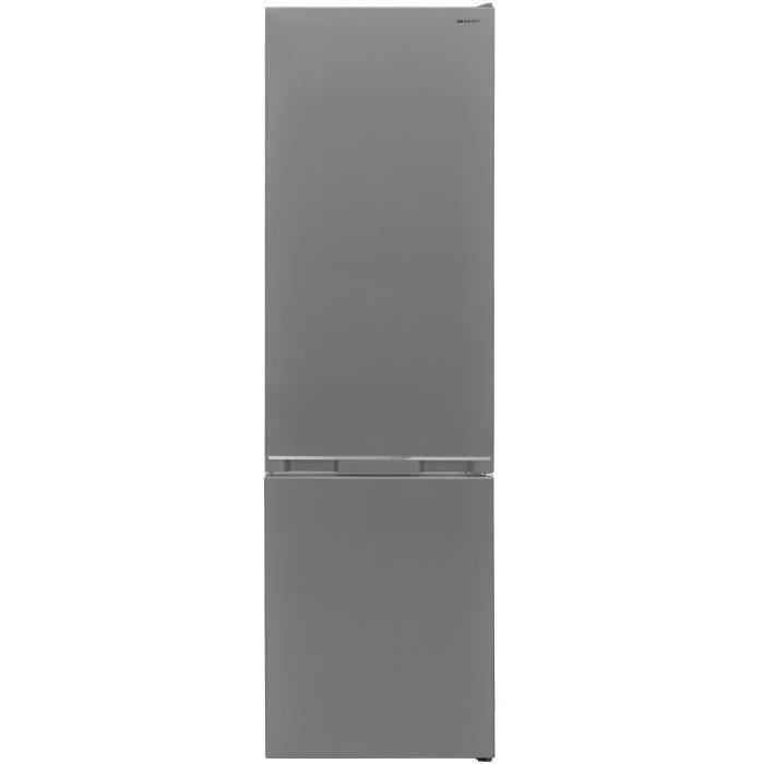 Réfrigérateur congélateur gris, Frigo congélateur gris - Livraison