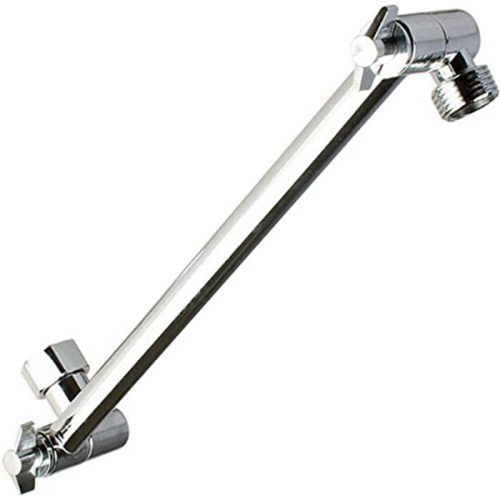 Tarente Extension Bras de Douche en Acier Inoxydable Tube Extender t/ête de Douche Extension Rod 10po