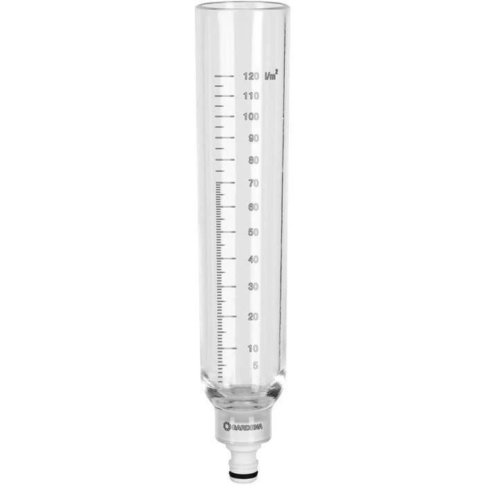 Lot De 2 Verres De Rechange Pour Pluviomètre – Gradués L/m² – Cylindre Verre Précis 15 Cm – JUJOYBD