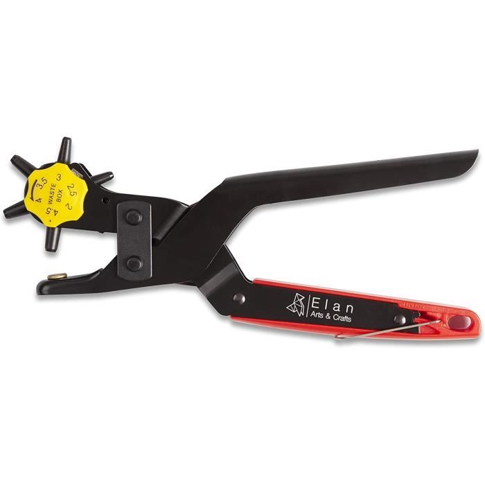 Pince emporte-pièce forgée simple pour perforer le cuir - Cuirtex, pince a troue