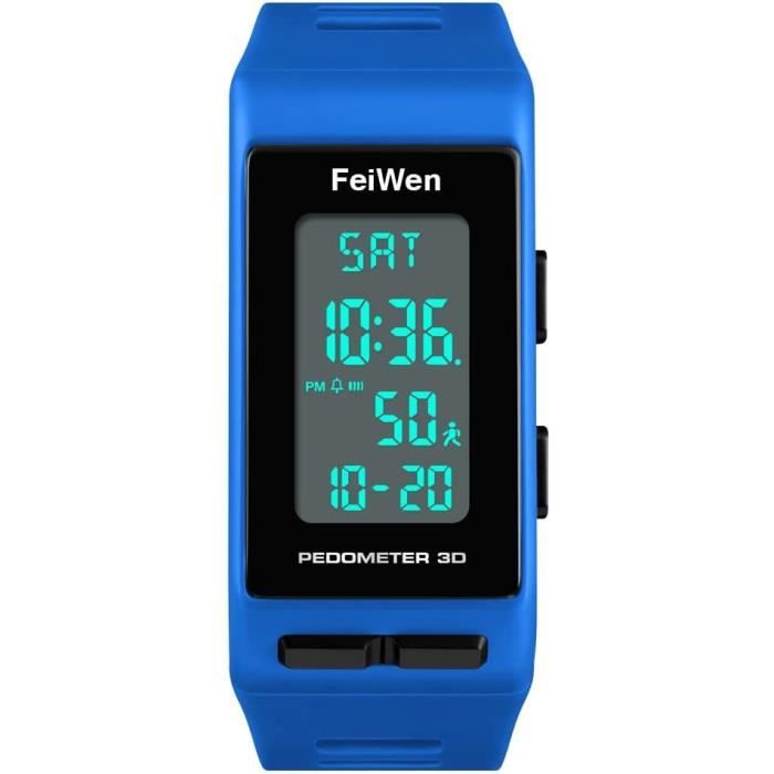 Montre De Poche électronique Avec Porte-clés & Clip - Multifonction LED, Accroche Partout | Pendentif Sac à Dos Tendance & Pratique