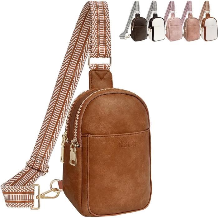 Sac Bandoulière Rond En Cuir PU Noir - Style Vintage Chic - Tendance - Neuf Avec étiquettes - Pour Soirée