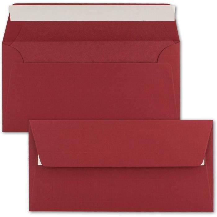 Enveloppes Dentelle DIN C7 FarbenFroh Lot De 50 - Vert, Papier Recyclé, Pour Invitations