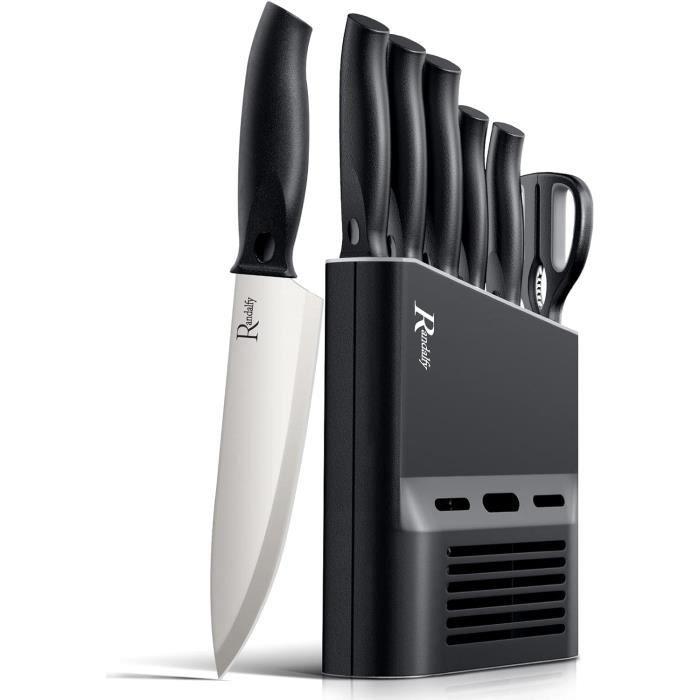 Lot de 6 couteaux à steak en acier inoxydable Novastyl - Mr Scandinave