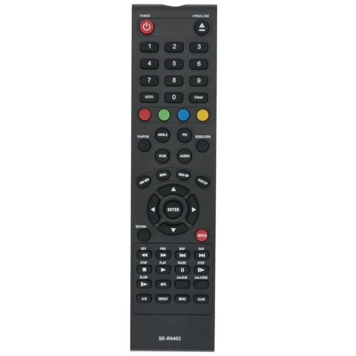 Télécommande de remplacement pour Toshiba SE-R0402 BDX4200KU BDX2200KU ...