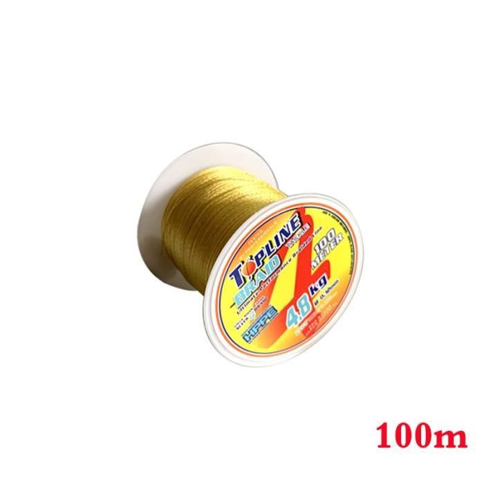 Ligne De Pêche Daiwa J-Braid X8 - 300m Chartreuse - Tressée 8 Brins