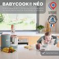 BEABA, Babycook Néo Robot Cuiseur Bébé 6 en 1, Made in France, Eucalyptus-1