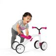 Chillafish QUADIE Rose: trotteur bébé 4 roues pour les enfants de 1 à 3 ans, avec siège réglable sans utiliser d'outils-1
