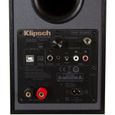 Enceintes bibliothèque actives KLIPSCH R-41PM avec Bluetooth intégré - Noir-1
