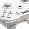 Manette expert filaire Wii / Wii U Blanc 2M Under Control-1
