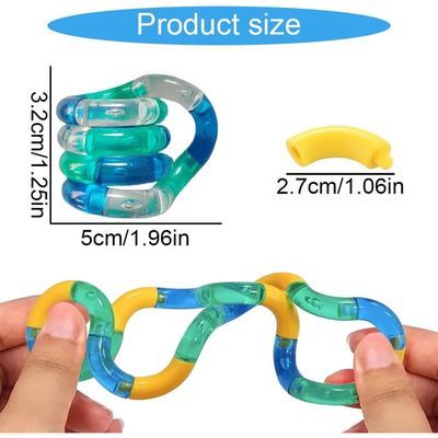 5 PCS Tangle Fidget Toy Twisty Toy Serpent Toys DéCompression Stress Relief Stim Silent pour Enfants et Adultes - Jeux - Jouets 5 PCS Tangle Fidget Toy Twisty Toy Serpent Toys DéCompression Stress Relief Stim Silent pour Enfants et Adultes - Jeux - Jouets