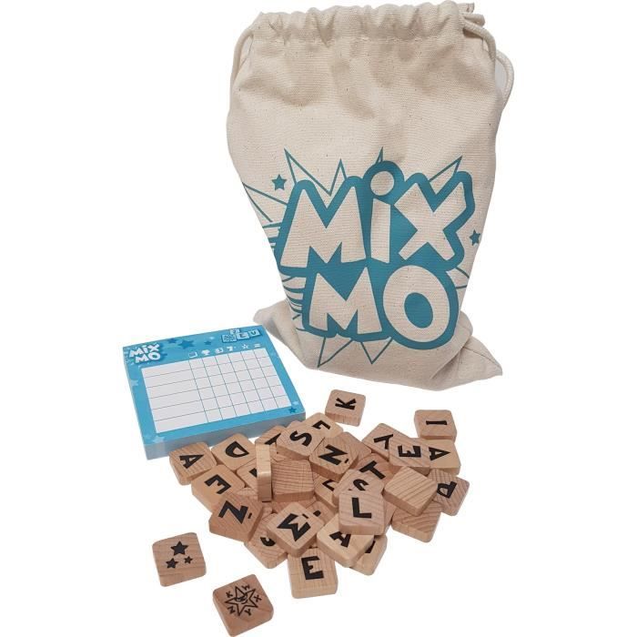 Jeu de société Mixmo - Asmodee - 2 à 6 joueurs - A partir de 8 ans -  Construisez votre grille de mots - Cdiscount Jeux - Jouets