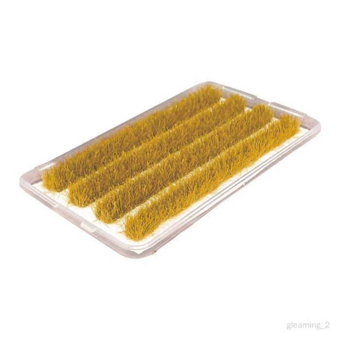 32 Touffes D'Herbe Artificielle Statique - Diamètre 2 Cm - Pour Dioramas, Maquettes, Paysages Miniatures