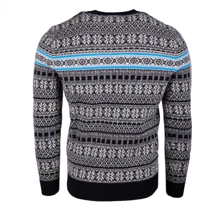 Pull manches longues nacoti nastica Homme AIGLE Bleu fonce